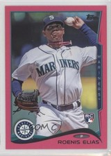 2014 Topps Update Pink 4/50 Roenis Elias #US-220 0b0