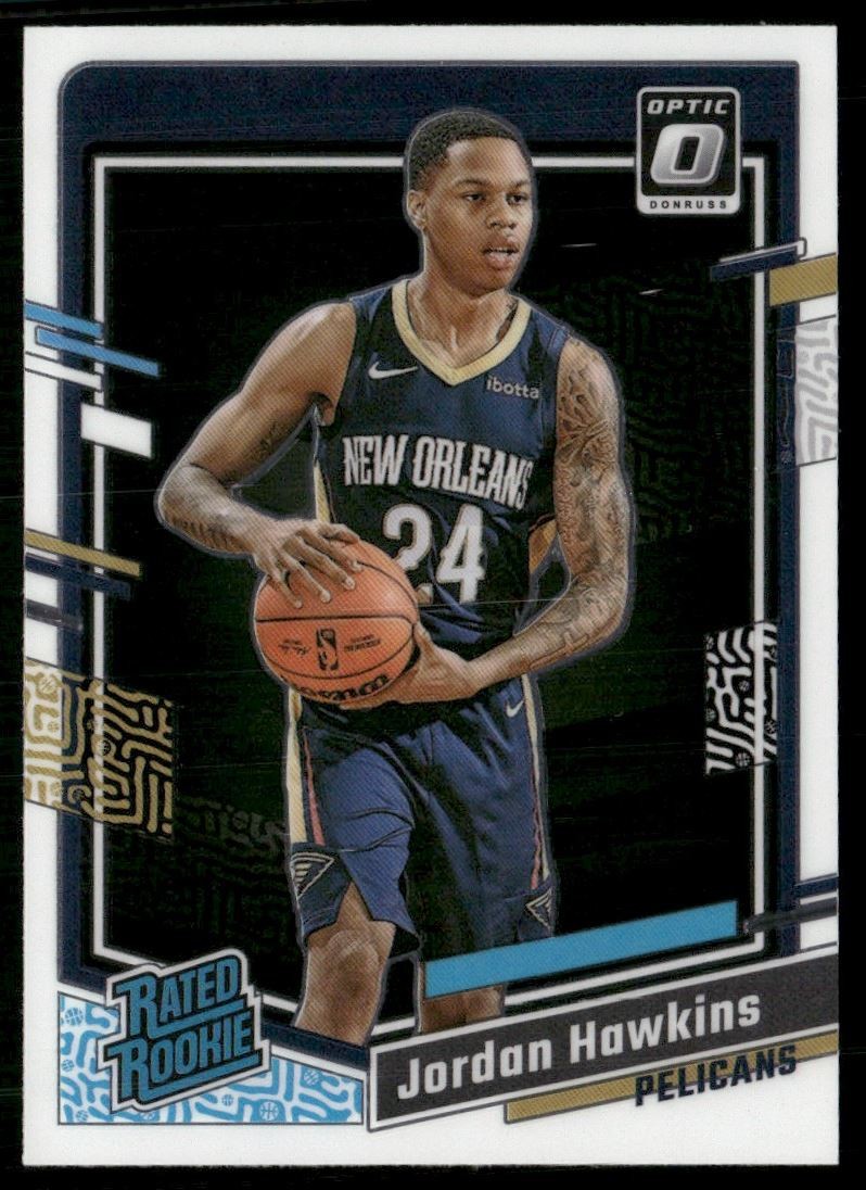 Jordan Hawkins Rookie 2023-24 Donruss Optic New Orleans Pelicans #238