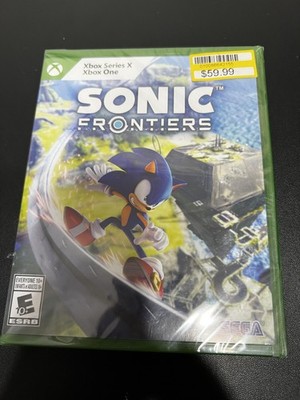 Sonic Frontiers Xbox Series X Xbox One New Sealed Video Game 4K HDR Sega Adventu