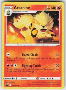 Arcanine 020/195 Silver Tempest