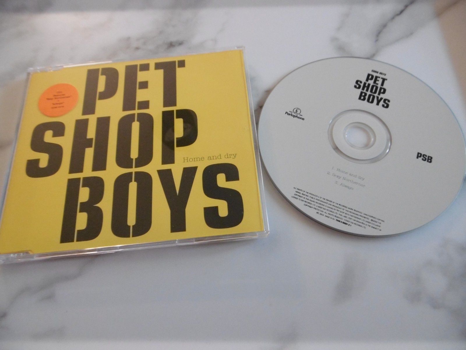 PET SHOP BOYS PSB HOME AND DRY 3 TRACK CD SINGLE CD1 ALWAYS SEXY NORTHERNER
