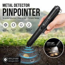 Metal Detector HandHeld Pro Pinpointer Pointer Probe Waterproof Sensitive Tester