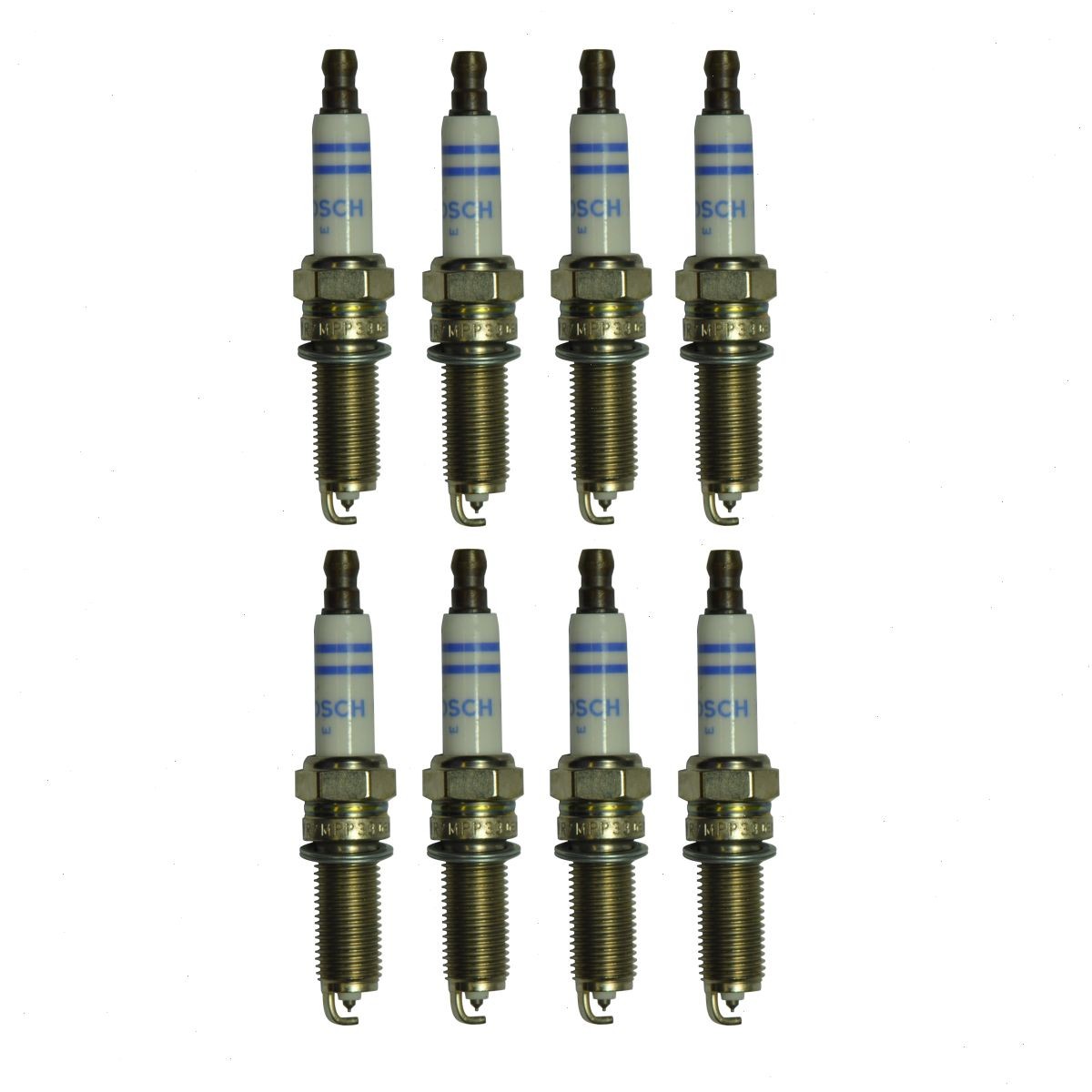 8 pc Bosch Double Platinum Spark Plugs for 2008-2012 Mercedes-Benz GL550 ib