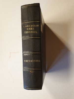 S. Thomae Aquinatis Summa Theologica Diligenter Emendata De Rubeis, Billua 53678