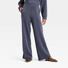 Women's High-Rise Sandwash Pull-On Pants - A New Day