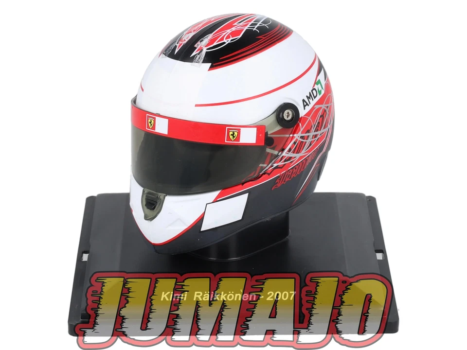 PROMOCAR 1/5 - CASQUE KIMI RAIKKONEN - FERRARI WORLD CHAMPION 2007 HELFE02