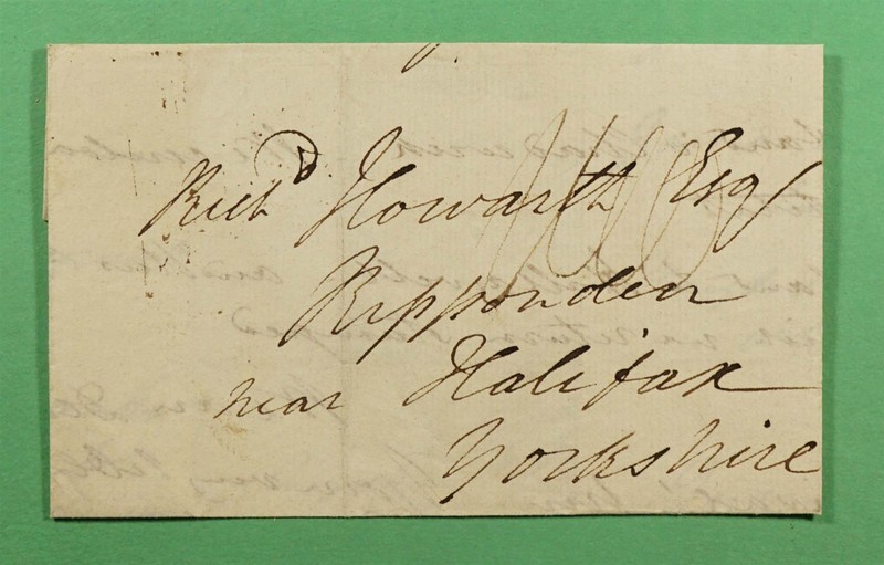 DR WHO 1813 GB STAMPLESS F/L TO HALIFAX R86098