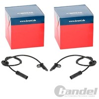 2X Bremi ABS-SENSOR Raddrehzahl Hinten Li+Re Passend FüR BMW 2 X1 X2 Mini ONE