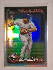 2024 Topps Series 1 Rainbow Foil Davis Schneider RC 