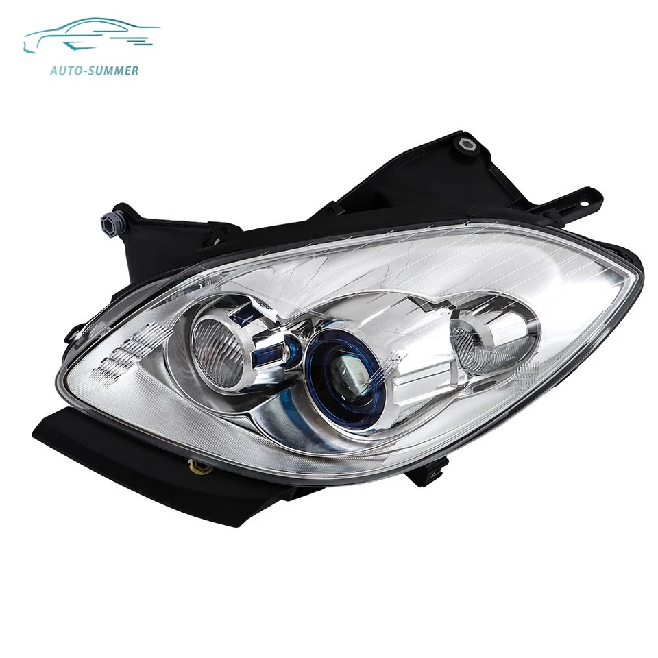Conjunto de faros izquierdos HID sin AFS para 2008 2009 2010 2011 2012 Buick Enclave transparente Foto 3 de 4