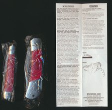 ROCKYMOUNTAIN ELK FOUNDATION BROWNING Model 0569B POCKET KNIFE Pair Sgl +2 blade