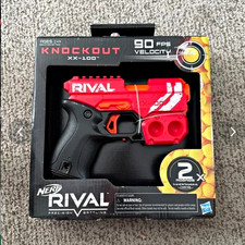 NERF Rival Knockout XX-100 Blaster Red/Black MPN E0605 Age 14