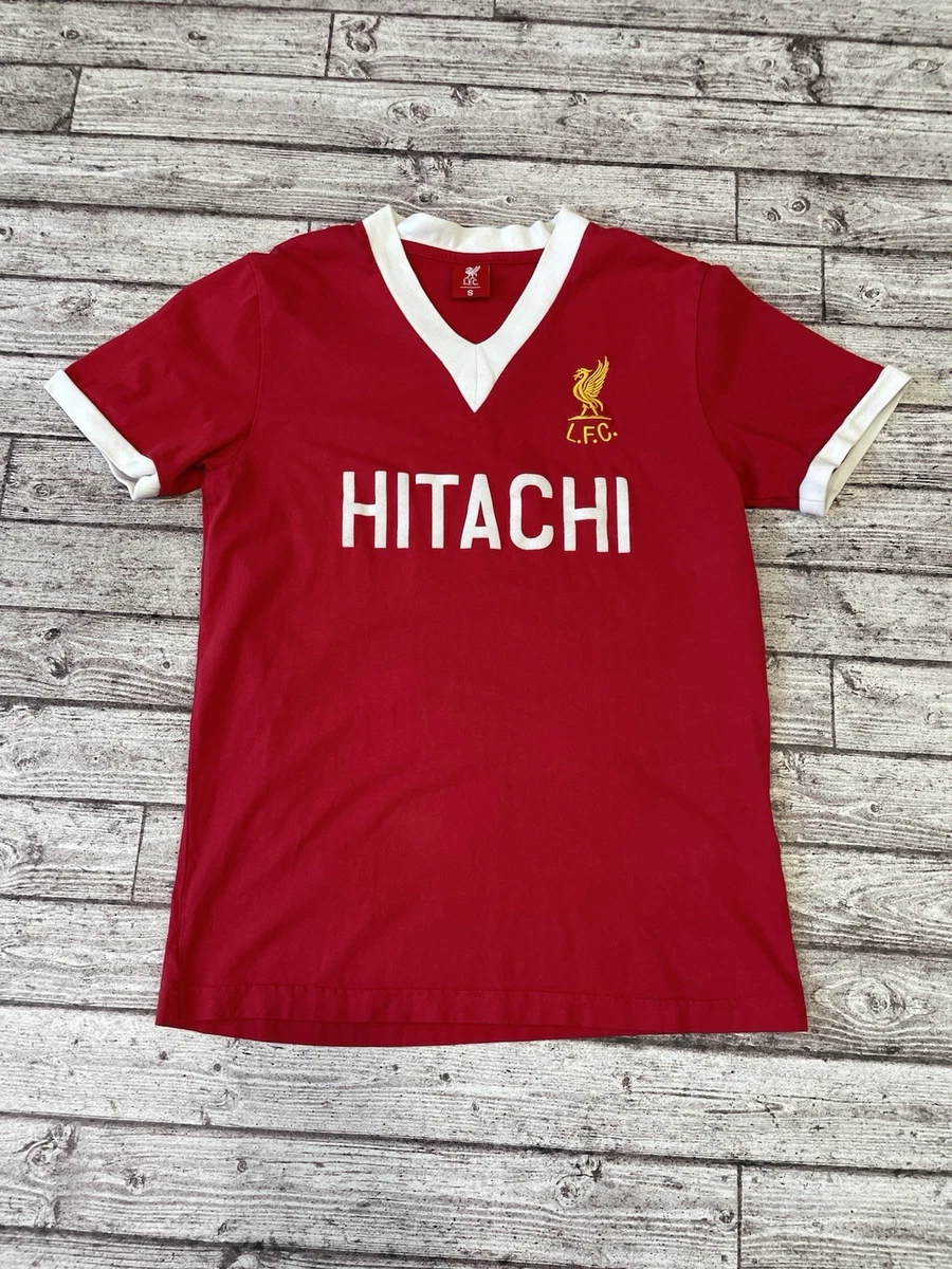 Vintage Liverpool Hitachi Retro t-shirts size S Red Men's LFC | eBay