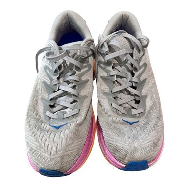 Hoka One Gaviota 4 Sneaker Shoe Harbor Mist Gray Men size 10-11 Women 11-12