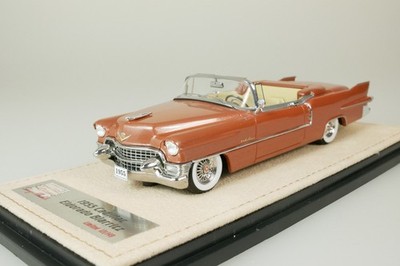 Cadillac Eldorado Biarritz open convertible 1955 gold 1- 149 1/43 Stamp STM55005