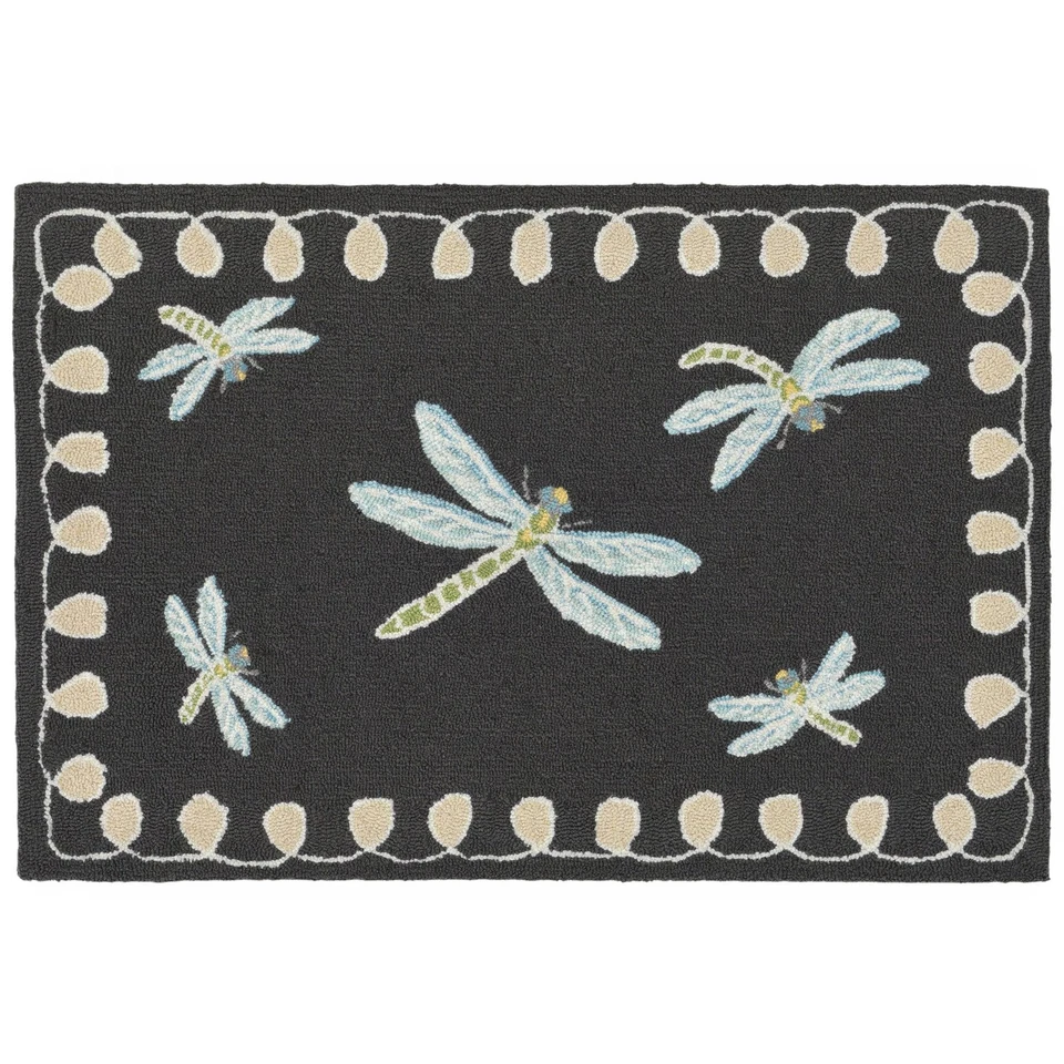 Frontporch Hand-Tufted Indoor/Outdoor Easy Care Area Rug Rug-Transitional, Ga... - Image 2 of 4