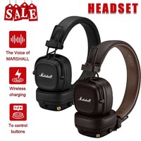 Marshall Major IV Wireless Bluetooth On-Ear Headphones - Brand New Sealed Black