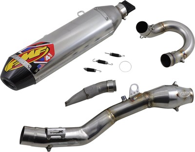 FMF 4.1 RCT MegaBomb Exhaust System | Aluminum w/Carbon Tip (045651)