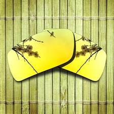 US Gold Mirrored Replacement Lenses for-Spy Optic Logan Polarized