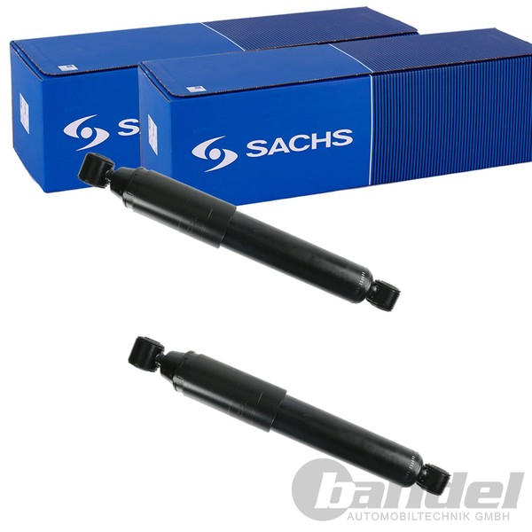 2X Sachs Gasdruck StoßDÄMpfer Hinten Passend FÜR Nissan Kubistar Renault Kangoo-image