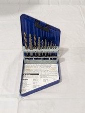 Irwin Spiral Flute Screw Extractor Drill 10 Pc 11119