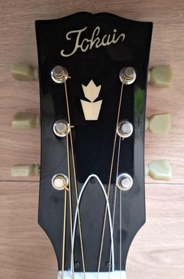 日本製 TOKAI TJE-65 トーカイ J-160E タイプ Yahoo!オークション - Tokai TJE-65 Sunburst Gibson J-160Eコピーモ