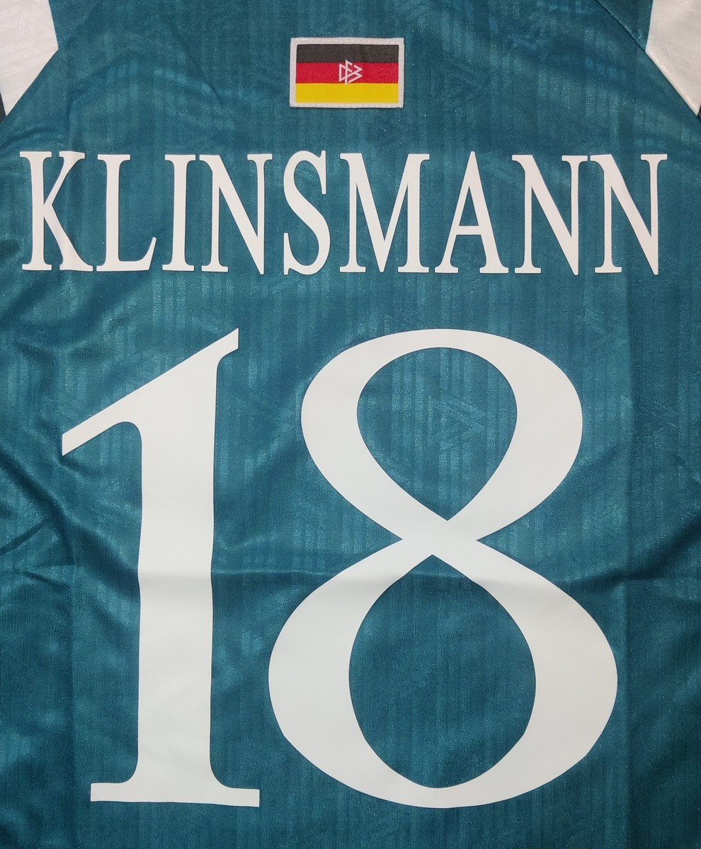 【希少】 #18 クリンスマン EURO1996優勝 ユニフォーム 1996】ドイツ代表（H）/ CONDITION：New / SIZE：S / #18