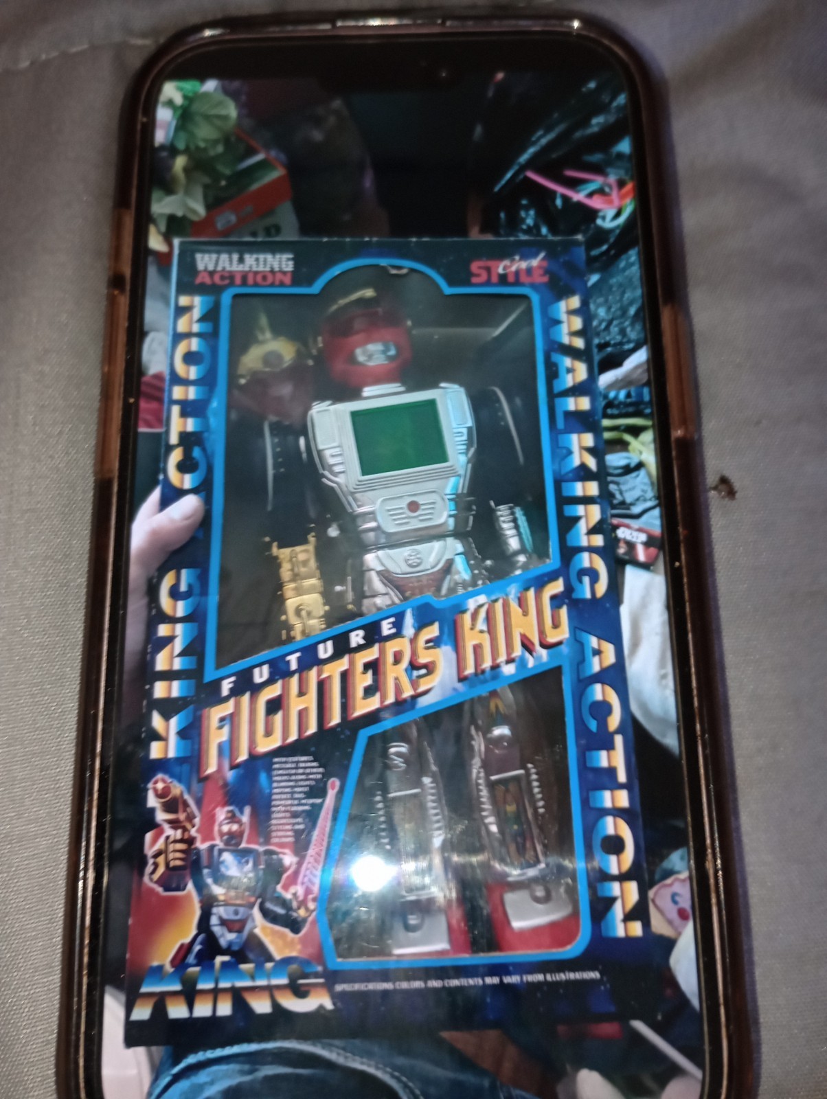 KING Future Fighters Walking Action Robot Toy FUTURE FIGHTERS KING