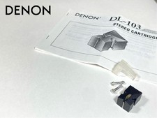Cartridge DENON DL-103 MC type Needle cover/instruction manual etc. Audio
