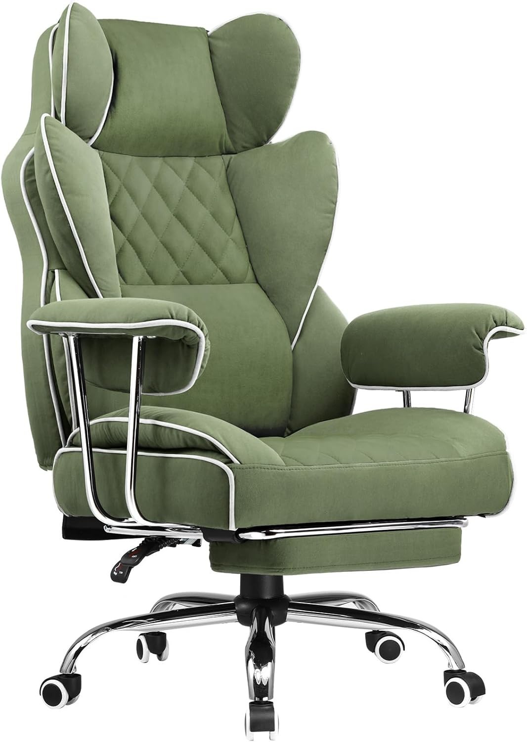 COMHOMA Big and Tall Gaming Chair with Pocket Spring Lumbar Support, Ergonomic O