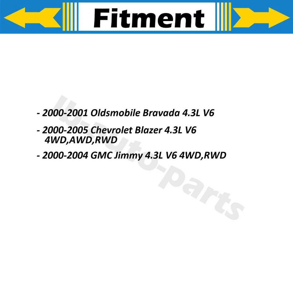 4X Línea de freno Dorman para Chevrolet Blazer 2005 2004 2003 2002 2001 Foto 2 de 4