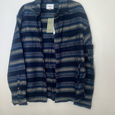Goodfellow Co Striped plaid Jacket Shirt Medium