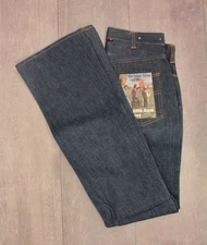 Men's VTG 1970s NOS Key Bootcut Flare Jeans Sz 32x36 70s