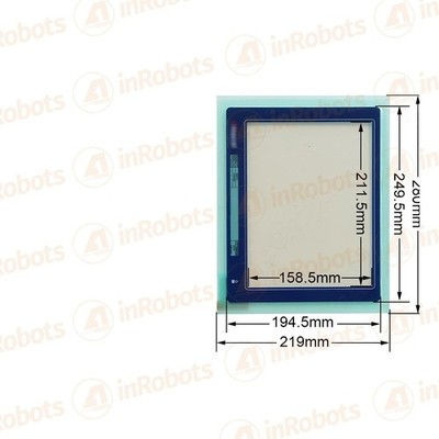 Touch Screen for Marel 604805-7091 DANIELSON C7683-45C +Overlay +Light Board #ea