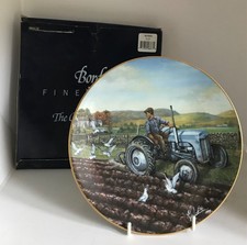 Border Fine Arts Tractor Plate The Fergie 1994  Good condition boxed