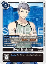 Ryuji Mishima Foil - BT23-085 - NM - Digimon TCG