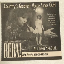 Reba McEntire Country’s Greatest Voice Sings Out Tv Show Print Ad Advert Tpa2