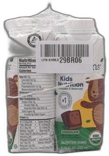  2027-1-8 KATE FARMS Organic Kids Nutrition Chocolate Shake, 8g Protein, 6 Pack