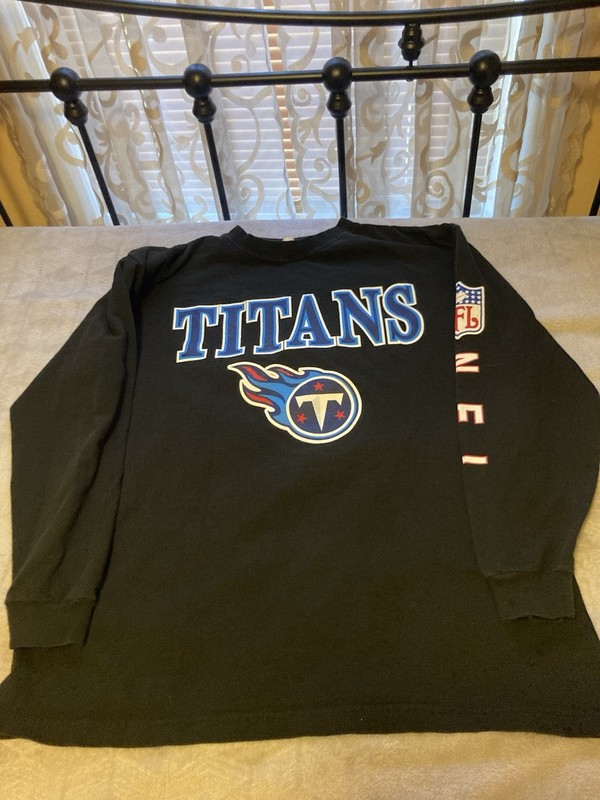 Tennessee Titans Eddie George Long Sleeve Large