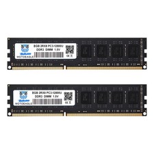 16GB KIT 2x8GB DDR3 1600MHz PC312800U Non ECC UDIMM Desktop Memory RAM
