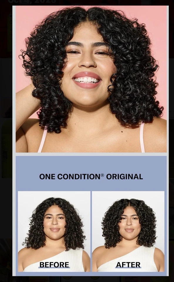 DevaCurl UN ESTADO ORIGINAL: TAMAÑO JUMBO 946ml/32oz, Acondicionador Crema Rico Foto 4 de 4