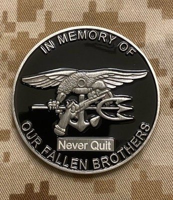 Navy SEAL Team 1 Matt Axelson Operation Red Wings NSW Devgru Challenge Coin