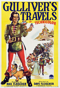 Image result for gullivers travels 1939 POSTER