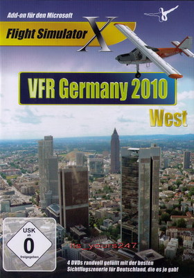 VFR Germany West 2010 | Flight Simulator X AddOn | PC