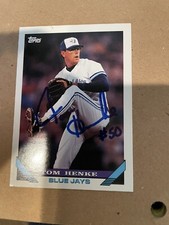 Tom Henke autograph
