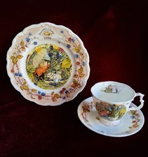 Brambly Hedge Royal Doulton, Jahresgedeck "1998" , 3-teilig, I. Wahl