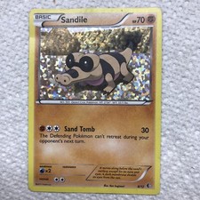 Sandile POKEMON Trading Card Basic HP70 8/12 McDonald’s Promo - HOLO