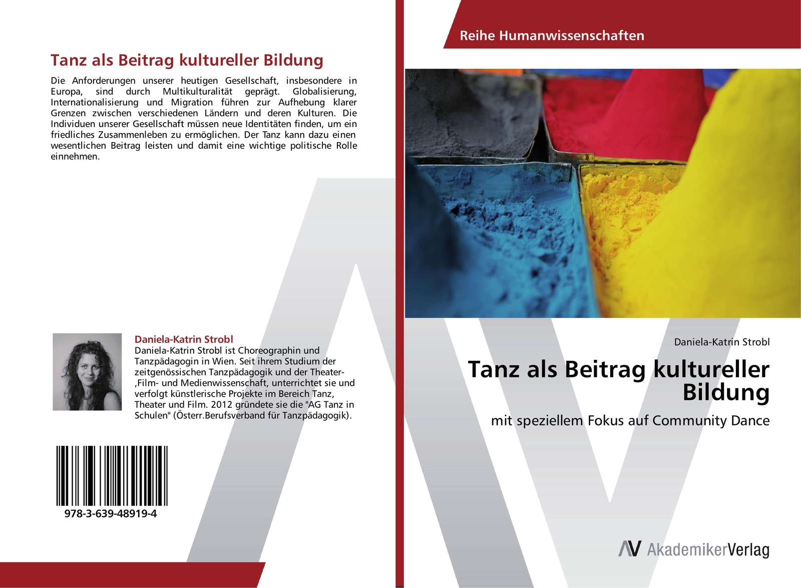 Thumbnail - Daniela-katrin Strobl | Tanz Als Beitrag Kultureller Bildung |
