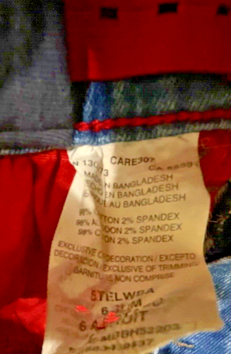 Wrangler Denim Blue Boys Size 6 Slim Cotton Spandex Made In Bangladesh GUC - Picture 6 of 7