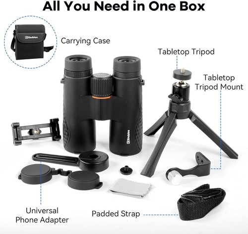 Versatile 12x42 Binoculars for Bird Watching, Hunting & Outdoor Adventures - Picture 9 of 10
